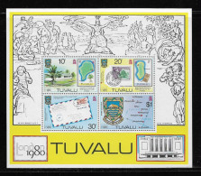 TUVALU  ( DIV - 401 )   1980  N° YVERT ET TELLIER   BLOC   N°  4      N** - Tuvalu (fr. Elliceinseln)