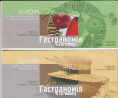 BELARUS - 2005  - EUROPA "GASTRONOMIE" ! - CARNETS YVERT N°528/529 ** MNH - - Wit-Rusland