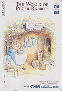 Carte Prépayée Japon - PIERRE LAPIN - PETER RABBIT Japan Card - KANINCHEN Karte / BD COMICS Beatrix Potter - 32 - BD