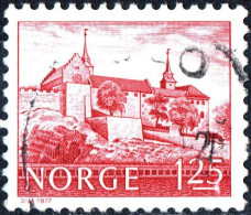 NORVEGIA, NORWAY, PAESAGGI, LANDSCAPE, 1977, USATI Mi:NO 739, Scott:NO 690, Yt:NO 695 - Usati