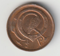 IRELAND 1982: 1/2 Penny, KM 19 - Ierland