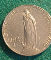 Vaticano 1 Lira 1930 - Vaticano (Ciudad Del)