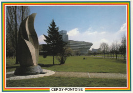 CPM . CERGY . - La Préfecture . Carte RARE - Cergy Pontoise