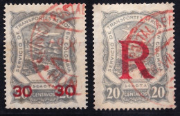 Colombia. Aéreos 1923-28  Y&T. 56, 57, - Kolumbien