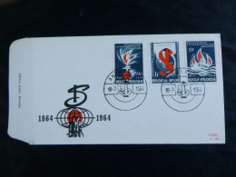 1964 1290/1292 FDC ( Antwerpen ) : " Socialisme 1864-1964 " - 1961-1970