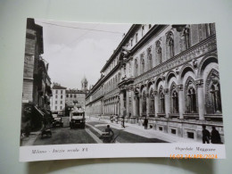 Cartolina "MILANO Inizio Secolo XX  Duomo Ospedale Maggiore"  Edizione Bromofoto Anni 1960 - Milano (Mailand)