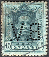 Madrid - Perforado - Edi O 315 - "BV" (Banco) - Oblitérés