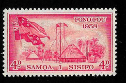 1958 Parliament  Michel WS 109 Stamp Number WS 220 Yvert Et Tellier WS 161 Stanley Gibbons WS 236 Xx MNH - Samoa (Staat)