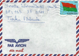 Burkina Faso Haute Volta 1985 Bobo-Dioulasso Revolution Flag 120f Cover - Burkina Faso (1984-...)