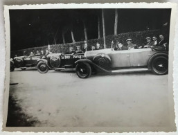 Photo Ancienne - Snapshot - Voiture Automobile Décapotable - Journal LE PETIT PARISIEN - Journaliste-Course Automobile ? - Cars