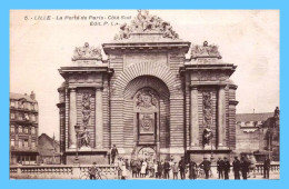 CPA Sépia - Lille (59) - 5. La Porte De Paris - Côté Sud - Lille