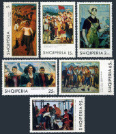 Albania 1314-1319,1320, MNH. Mi 1442-1447,Bl.39. Art From National Gallery,1970. - Albanien