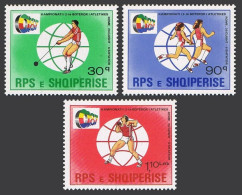 Albania 2254-2256,2257,MNH.Michel 2342-2344,Bl.89. OLYMPHILEX-1987.Hammer Throw, - Albanien