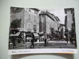 Cartolina "MILANO Inizio Secolo XX  Via S. Clemente"  Edizione Bromofoto Anni 1960 - Milano (Mailand)