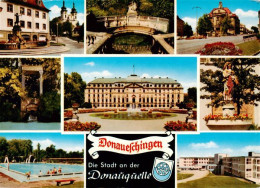 73927533 Donaueschingen Dianabrunnen Stadtkirche Donauquelle Fuerstl Schoss Rath - Donaueschingen