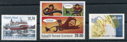 Greenland 2005-11. 3 Stamps. - MINT (NH)** - Unused Stamps