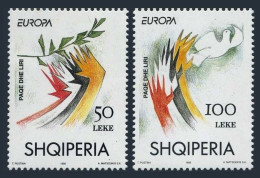 Albania 2469-2470, MNH. Michel 2556-2557. EUPOPE CEPT-1995. Peace & Freedom. - Albanië