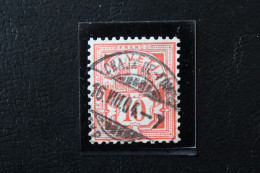 SUISSE TIMBRE Y&T NO CH 60  10 CT ARMOIRIES OBLITERE  CHAUX -DE-FONDS 16  VIII 1904 - Used Stamps