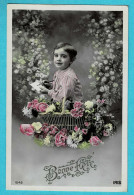 * Fantaisie - Fantasy - Fantasie (Bonne Fête) * (IRIS 1045) Enfant, Child, Kind, Fleurs, Flowers, Bloemen, Portrait - Sonstige & Ohne Zuordnung