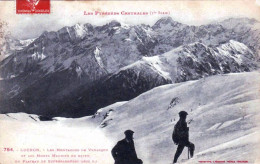 31 - Haute Garonne -  LUCHON - Les Montagnes De Venasque Et Les Monts Maudits En Hiver - Luchon