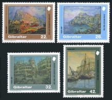 Gibraltar 596-599,hinged. Mi 624-627. Paintings 1991. Bacarisas, Mifsud, Mannia. - Gibilterra