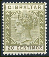Gibraltar 31, Lightly Hinged. Michel . Queen Victoria, 1895. - Gibraltar
