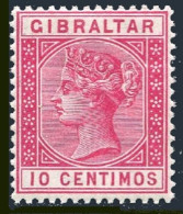 Gibraltar 30, Lightly Hinged. Michel . Queen Victoria, 1889. - Gibilterra