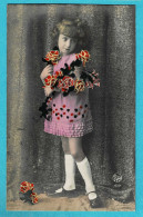 * Fantaisie - Fantasy - Fantasie (Enfant - Child - Kind) * (Roto 6291) Girl, Fille, Meisje, Fleurs, Flowers, Old - Portraits