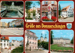 73927503 Donaueschingen Donauquelle Dianabrunnen Teilansichten Kirche Schloss - Donaueschingen