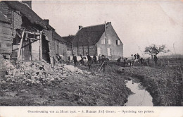 HAMME - Overstrooming Van Maart 1906 - Opruiming Van Puinen - Hamme