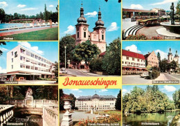 73927480 Donaueschingen Freibad Post Donauquelle Kirche Bahnhof Schloss Park - Donaueschingen