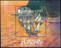 Gibraltar 1060.MNH. Christopher Columbus,explorer,2006.Nina,Pinta,Santa Maria. - Gibilterra