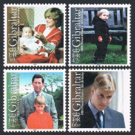 Gibraltar 842-845,MNH. Prince William,18th Birthday,2000. - Gibraltar