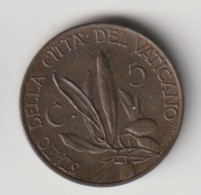 VATICAN 1932: 5 Centesimi, KM 1 - Vatican