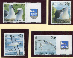 Tristan Da Cunha ** N° 730 à 733 - Oiseau : L'albatros - Tristan Da Cunha