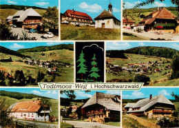 73927421 Todtmoos Schwarzwaldhaeuser Panorama Kirche - Todtmoos