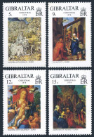 Gibraltar 374-377, MNH. Michel 383-386. Christmas 1978. Albrecht Durer. - Gibraltar