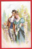 ARTHUR THIELE        GLAMOUR ART NOUVEAU  COUPLE - Thiele, Arthur