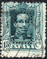 Madrid - Perforado - Edi O 315 - "ED" (Productos Químicos) - Used Stamps