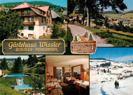 73927398 Todtnauberg Gaestehaus Wisser Panorama Schwimmbad Gaststube Skilift - Todtnau