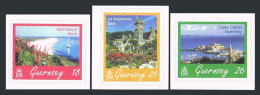 Guernsey 593-595,MNH.Michel 736-738. Island Scenes,1997.Shell Beach,Castle Comet - Guernesey