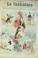 La Caricature 1880 N°  51 Rataplan Revue Des Variétés Robida Trock Draner - Tijdschriften - Voor 1900