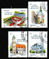 FRANCIA 2023 - YV 5676/79 - Cachet Rond - Used Stamps