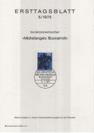 Germany Deutschland Italy Italia 1975-05 Michelangelo Buonarroti, Italian Sculptor, Painter, Architect, Poet, Bonn - 1974-1980