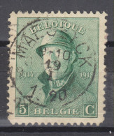 COB 167 Oblitération Centrale MAESEYCK - 1919-1920 Albert Met Helm