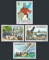 Guernsey 303-306, MNH. Mi 310-313. Lieutenant-General John Doyle, 1994. Battle, - Guernsey