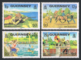 Guernsey 232-235,MNH.Michel 237-240. Year Of The Disabled IYD-1981. - Guernsey