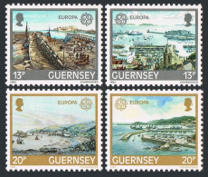 Guernsey 260-263.Michel 265-268. EUROPE CEPT-1983.St Peter Port Harbor. - Guernsey