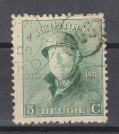 COB 167 Oblitération Facteur - 1919-1920 Roi Casqué