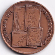 Italy Medal Giornata Del Francobollo 6 Dicembre 1964 - Sonstige & Ohne Zuordnung